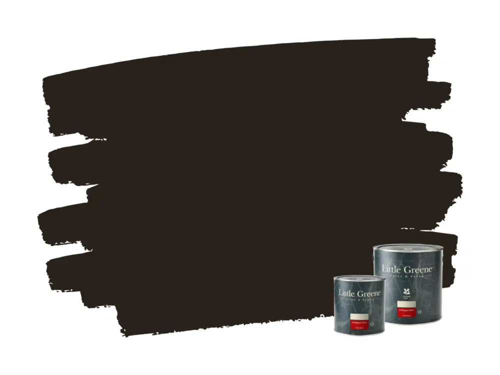 Shop Nu Little Greene Intelligent Gloss - Chocolate Colour 124