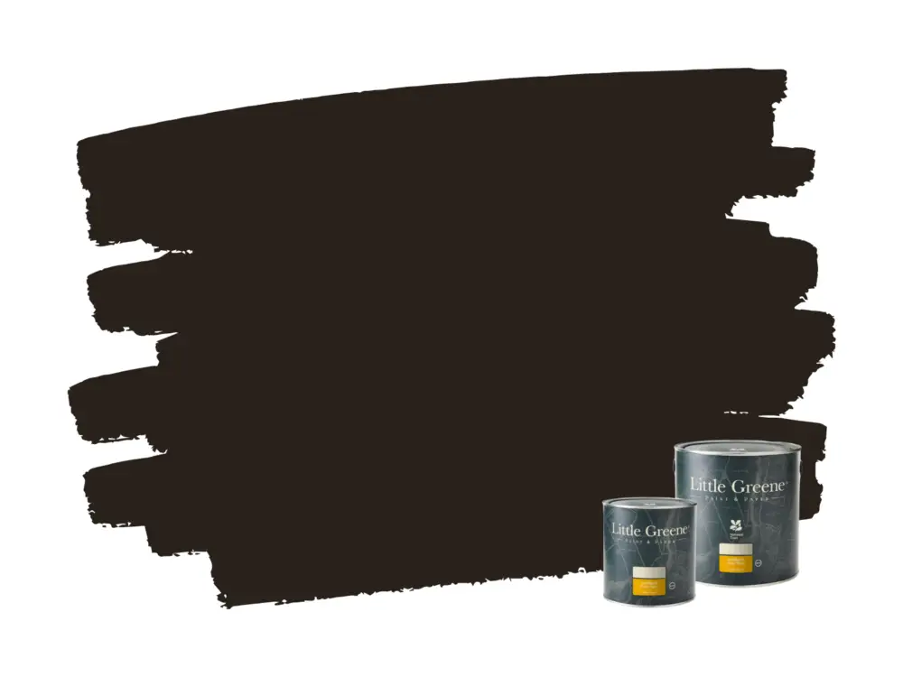 Seizoensaanbieding Little Greene Intelligent Floor Paint - Chocolate Colour 124