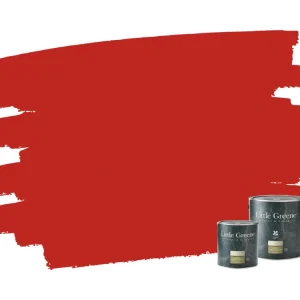 Little Greene Intelligent Exterior Eggshell - Atomic Red 190 Speciale Aanbieding