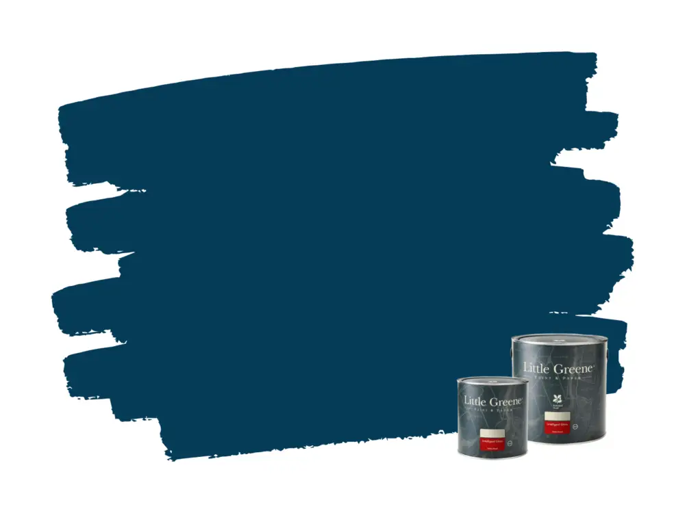 Little Greene Intelligent Gloss - Deep Space Blue 207 Flitsaanbieding