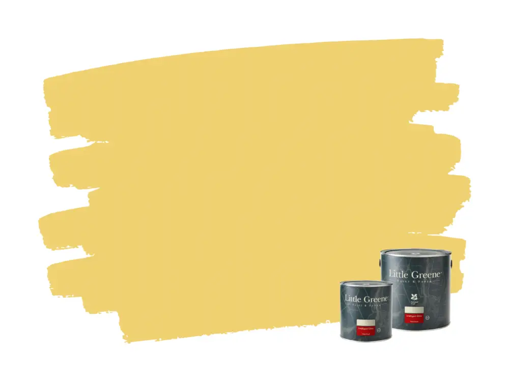 Lage Kosten Little Greene Intelligent Gloss - Indian Yellow 335