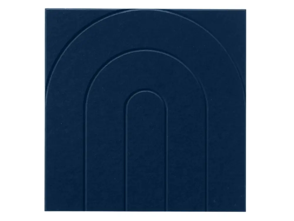 Snelle Levering Maeven Art akoestisch paneel Maya VII - Navy Blue