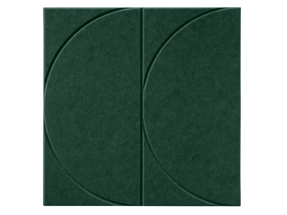 Maeven Art akoestisch paneel Sadé VII - Deep Green Gereduceerde Prijs