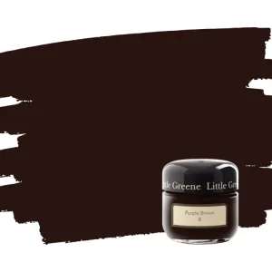 Alleen Vandaag Little Greene Purple Brown 8 samplepotje