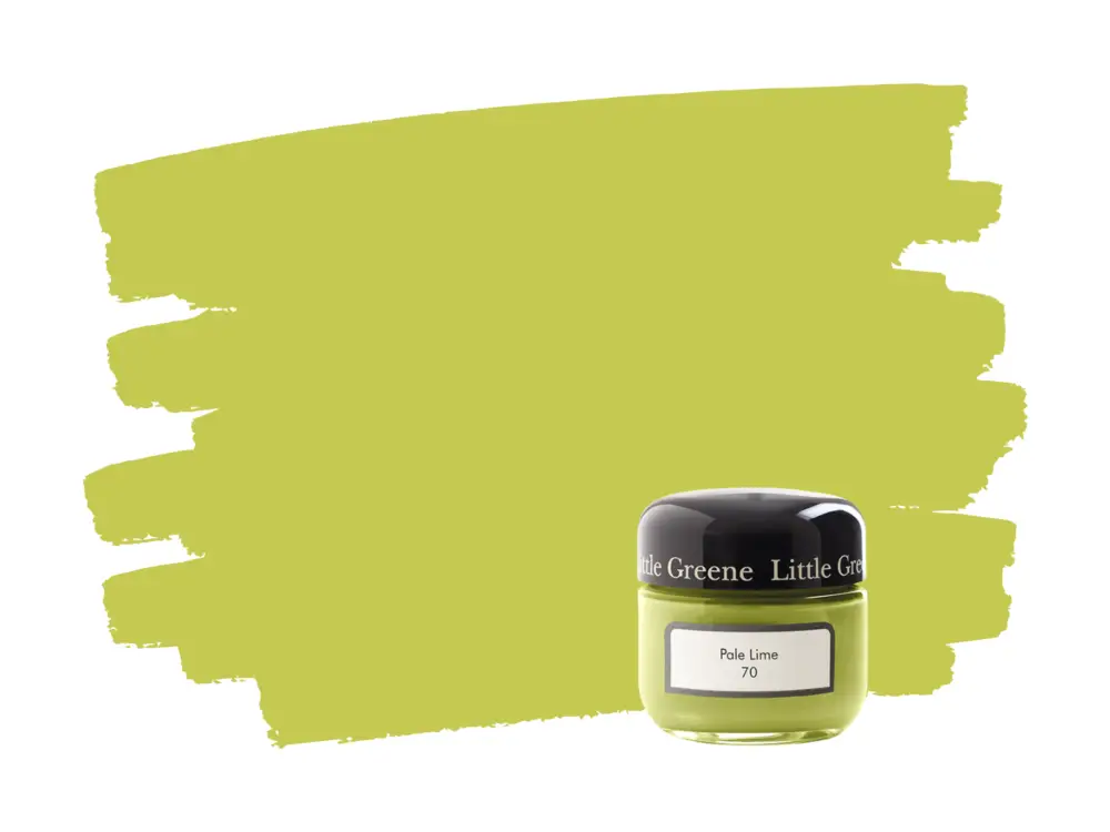 Populair Little Greene Pale Lime 70 samplepotje