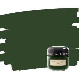 Little Greene Dark Brunswick Green 88 samplepotje Gecertificeerd