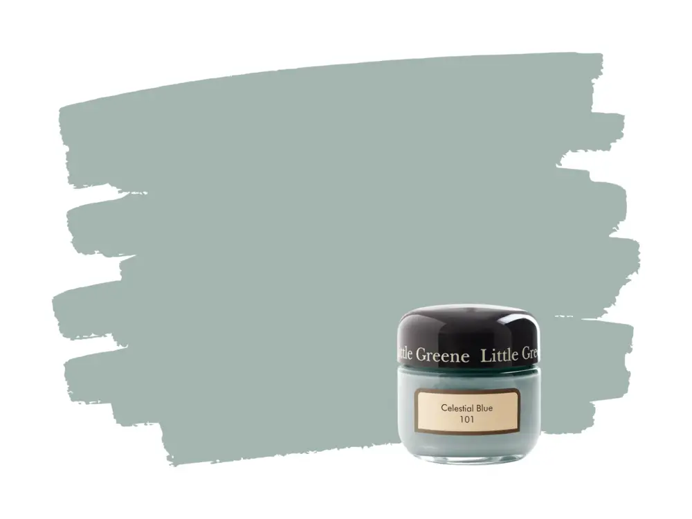 Little Greene Celestial Blue 101 samplepotje Shop Nu