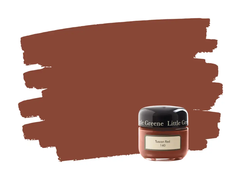 Little Greene Tuscan Red 140 samplepotje Fabrieksprijs