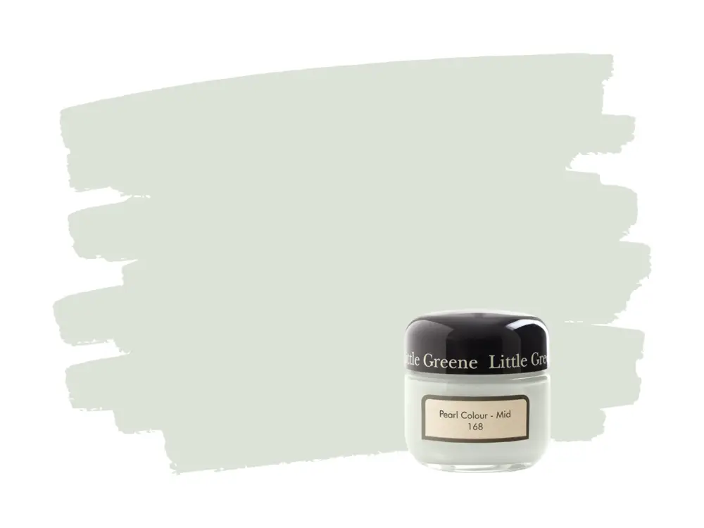 Flitsaanbieding Little Greene Pearl Colour Mid 168 samplepotje