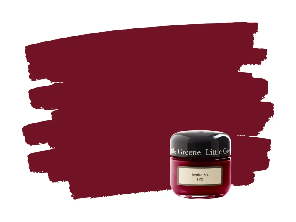 Little Greene Theatre Red 192 samplepotje Exclusieve Aanbieding