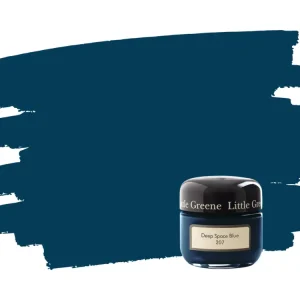 Little Greene Deep Space Blue 207 samplepotje Express Levering