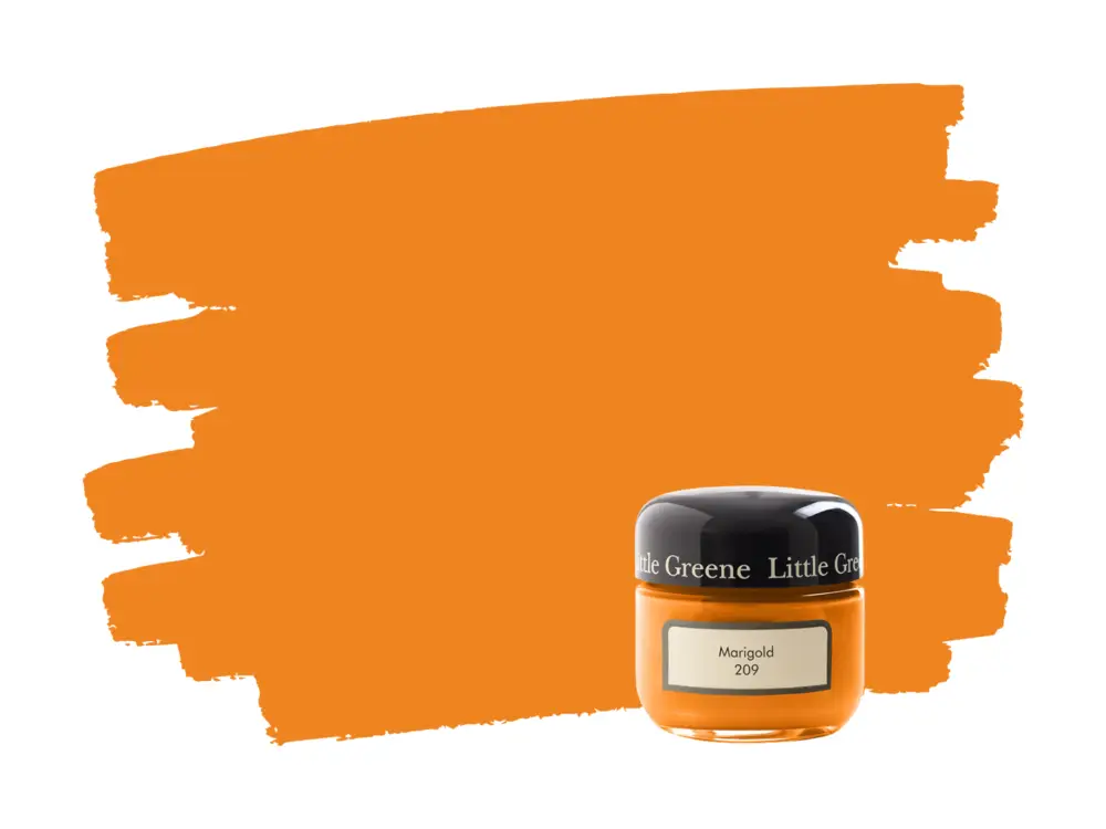 Little Greene Marigold 209 samplepotje Exclusieve Aanbieding