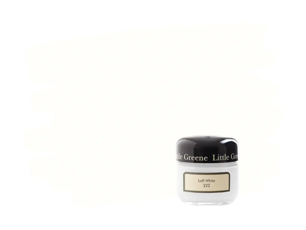 Must-Have Little Greene Loft White 222 samplepotje