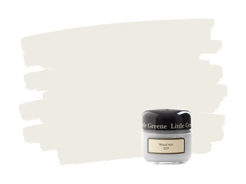 Op = Op Little Greene Wood Ash 229 samplepotje
