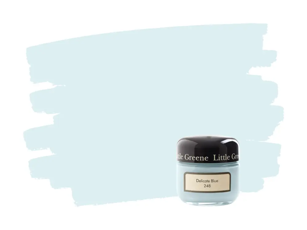 Shop Nu Little Greene Delicate Blue 248 samplepotje