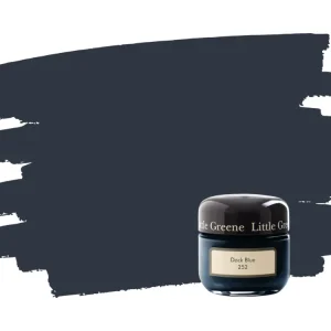 Little Greene Dock Blue 252 samplepotje Beperkte Voorraad