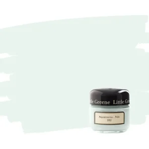 Little Greene Aquamarine Pale 282 samplepotje Meest Verkocht