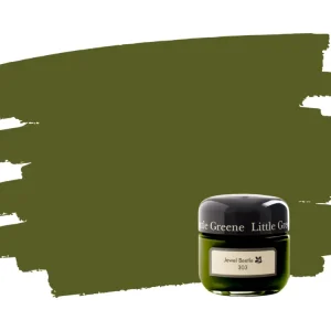 Seizoensaanbieding Little Greene Jewel Beetle 303 samplepotje