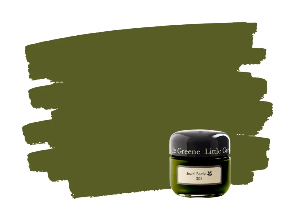 Seizoensaanbieding Little Greene Jewel Beetle 303 samplepotje