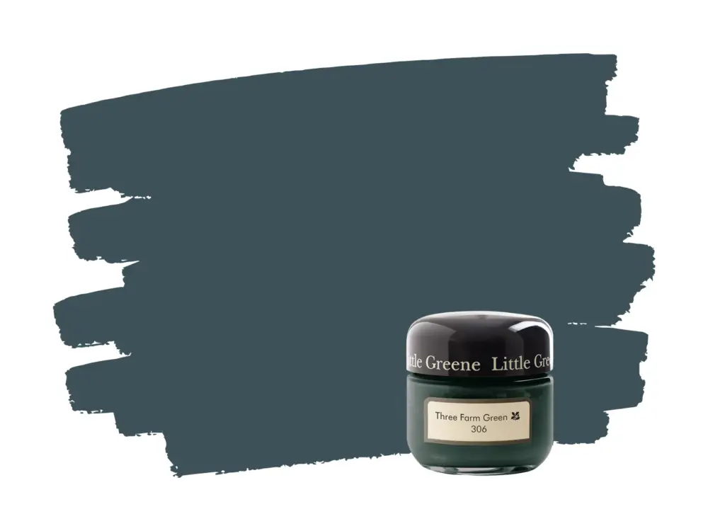 Little Greene Three Farm Green 306 samplepotje Betrouwbaar