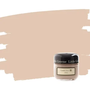 Superprijs Little Greene Castell Pink 314 samplepotje