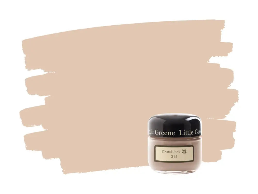Superprijs Little Greene Castell Pink 314 samplepotje