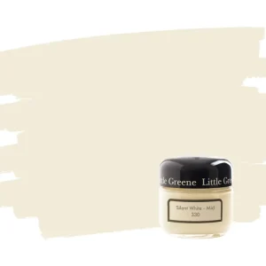 Betaalbaar Little Greene Silent White Mid 330 samplepotje