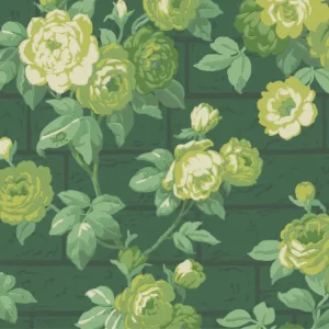 Op = Op Little Greene Rose Garden - Puck