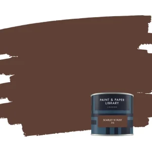 Op = Op Paint & Paper Library Scarlet 'N' Rust 316 samplepotje