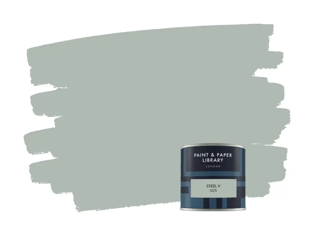 Paint & Paper Library Steel V 605 samplepotje Seizoensaanbieding