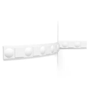 Orac flexibele wandlijst P9902F Meest Verkocht