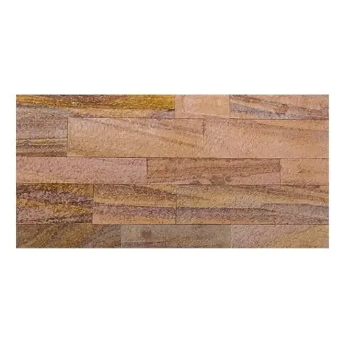Hoge Kwaliteit Zelfklevende Steenstrip Natuursteen XL Rainbow Kleurrijk OUTLET