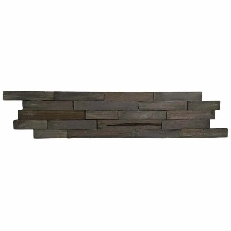 Houtstrip Teakhout Plank Krakatau Donker Bruin OUTLET Gereduceerde Prijs