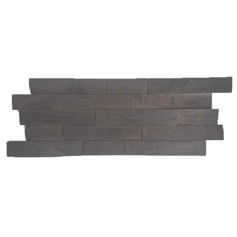Gereduceerde Prijs Houtstrip Eiken Plank FSC Interlock 3D Walnoot Gerookt
