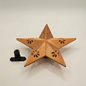 Voordeelprijs Aku WallClip Ster Klein Koper