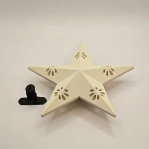 Korting Aku WallClip Ster Klein Wit