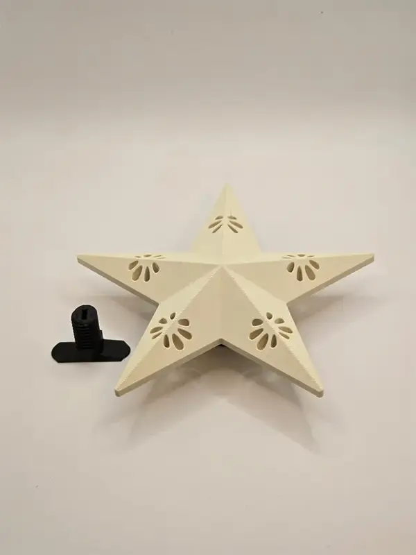 Korting Aku WallClip Ster Klein Wit