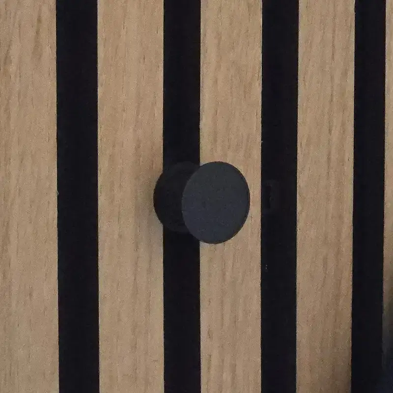 Tijdelijk Beschikbaar Aku WallClip Wandknop Zwart