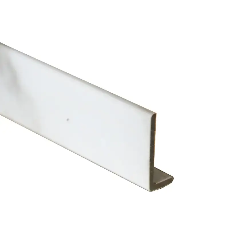 Meest Verkocht Afsluitprofiel Eindprofiel voor SPC Wandpanelen Marble Wit Grijs