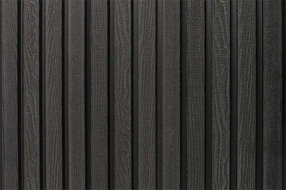 Composiet Schutting- en Gevelbekleding - Rabatdeel Rhombus Zwart Tijdelijk Beschikbaar