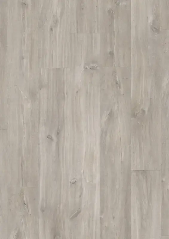 Must-Have Quick-Step Alpha PVC Click Vloer Canyon grijze eik met zaagsneden