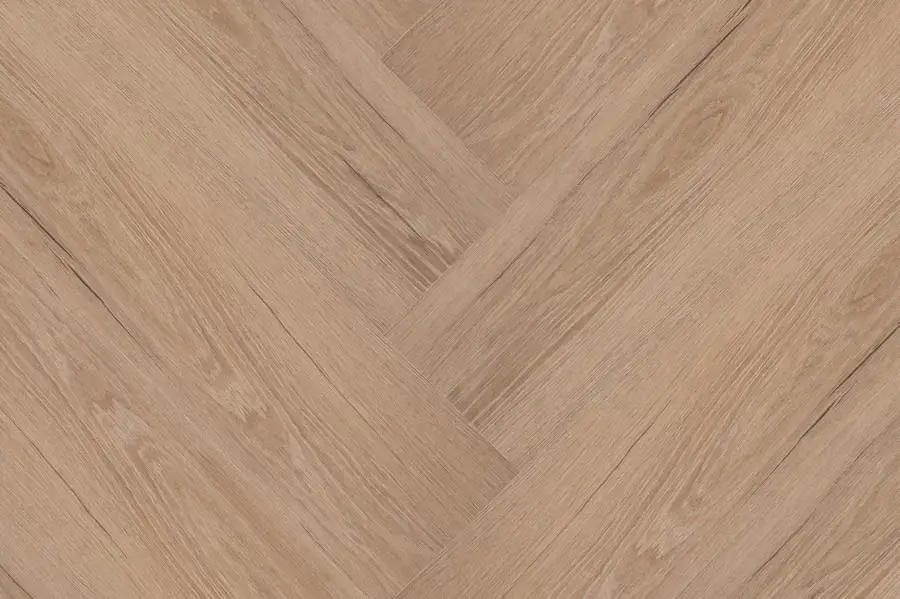 Isodeco PVC Click Vloer Château Visgraat XL Warm beige 57850 Laatste Versie