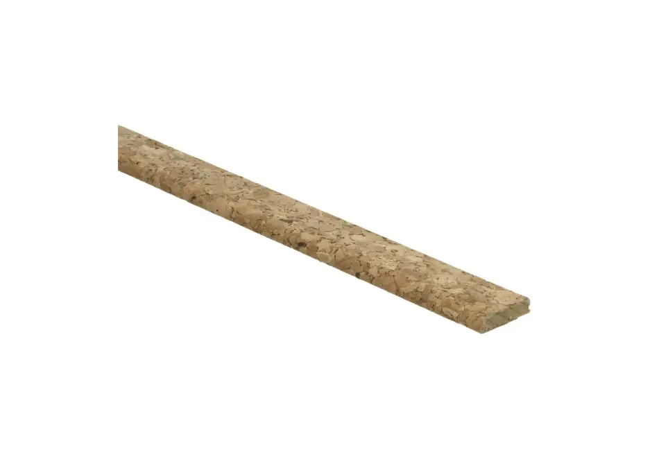 Afwerklijst 5x24mm Plakstrip Fineer Kurk Onbewerkt Flitsaanbieding