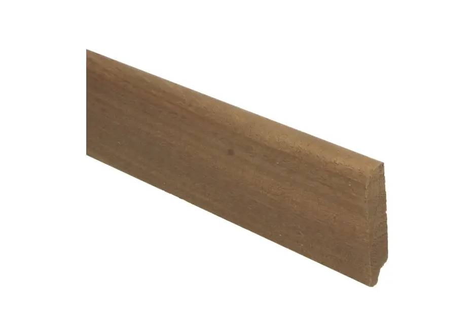 Superprijs Franse Plint 60x13mm Afzelia Onbehandeld