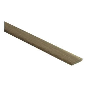 Afwerklijst 6x28mm Massief Eiken Dubbel Gerookt Naturel Geolied Exclusieve Aanbieding