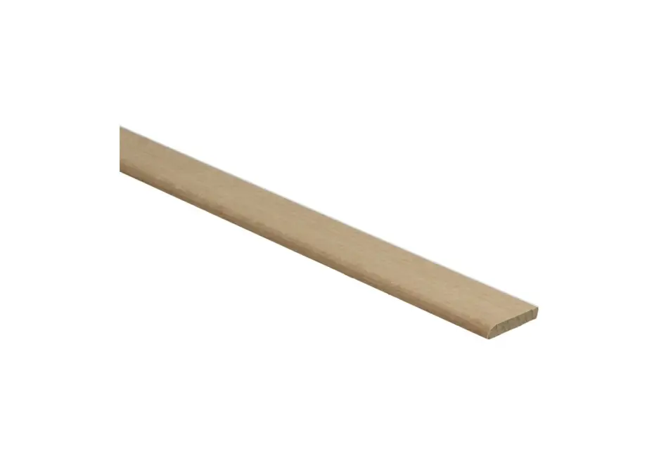 Koopje Afwerklijst 5x23mm Massief Gestoomd Beuken Onbehandeld