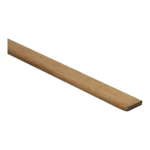 Superprijs Afwerklijst 5x23mm Massief Afzelia Onbehandeld
