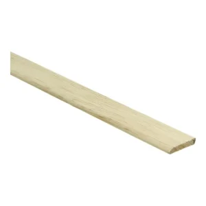 Uitverkoop Afwerklijst 6x28mm Massief Grenen Onbewerkt