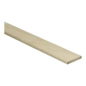 Uitverkoop Afwerklijst 6x35mm Massief Ahorn Gelakt