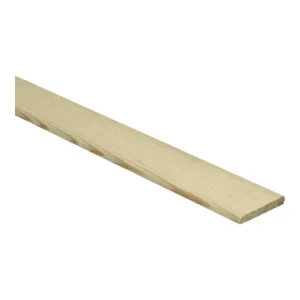 Afwerklijst 6x35mm Massief Grenen Onbewerkt Premium